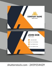 Modern  Business Card | Simple And Creative Modern Business Card | Professional And Corporate Business Card Template