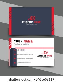 Modern Business Card, Simple And Creative Business Card, Professional And Corporate Business Card Template