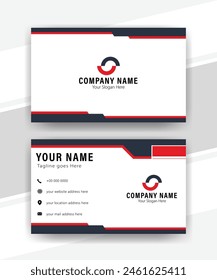 Modern Business Card, Simple And Creative Business Card, Professional And Corporate Business Card Template