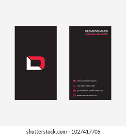 Modern business card template