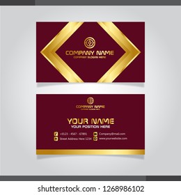 Modern business card template