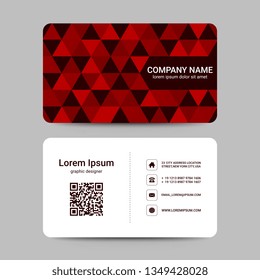 Modern business card template