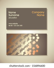 Modern business card template