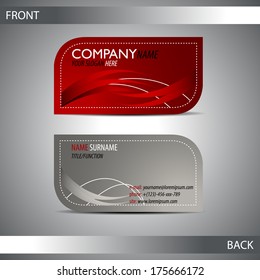 modern business card template