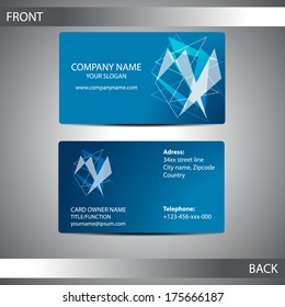 modern business card template