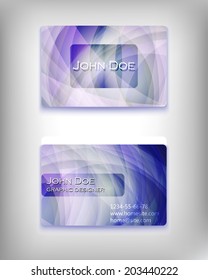 Modern business card template