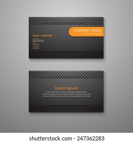 Modern business card template