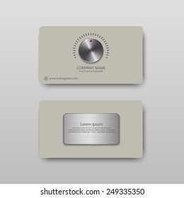 Modern business card template