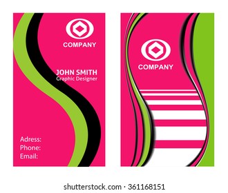 modern business card template

