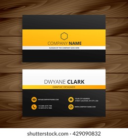 modern business card template