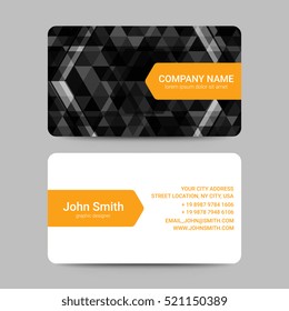 Modern business card template