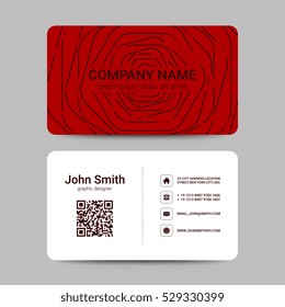 Modern business card template