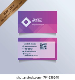 modern business card template