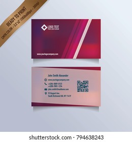 modern business card template
