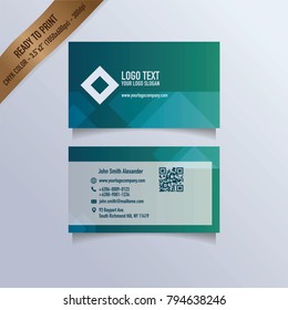 modern business card template