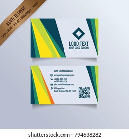 modern business card template