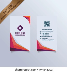modern business card template