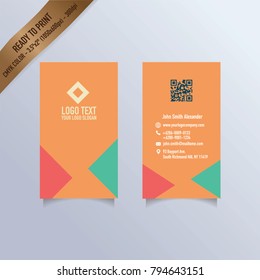 modern business card template