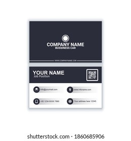 Modern Business Card Template, can be used for your company.