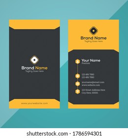 Modern Business Card Template Creative pattern use