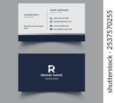 Modern business Card Template Design. Visiting Card Design, Creative Business Card Design