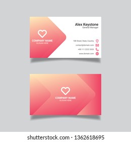 Modern Business Card Template Design