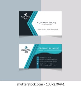 Blue Modern Creative Business Card Name Stock Vector (Royalty Free ...