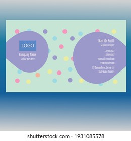 Modern Business Card Template Design