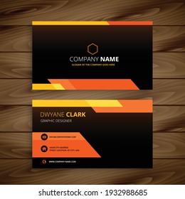 Modern Business Card Template Design