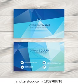 Modern Business Card Template Design