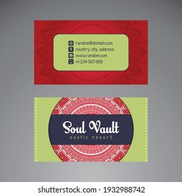 Modern Business Card Template Design