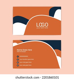 Modern Business Card Template Design