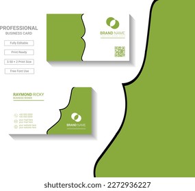 Modern Business Card Template Design for your Company