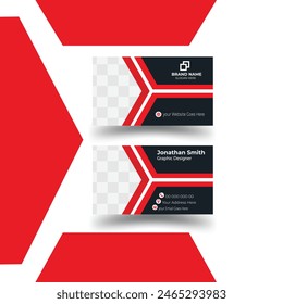 Modern Business Card Template Design 