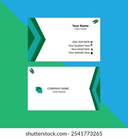 modern business card template design