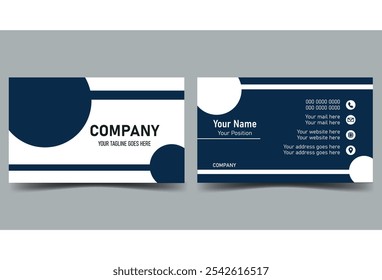 modern business card template design