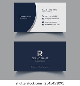 Modern business Card Template Design. Visiting Card Design, Creative Business Card Design