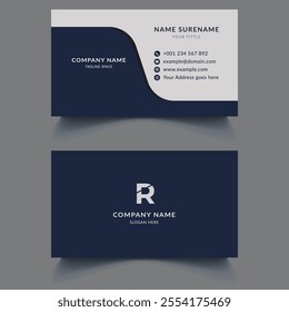 Modern business Card Template Design. Visiting Card Design, Creative Business Card Design.