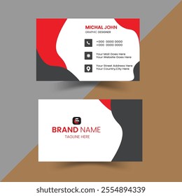 Modern business Card Template Design. Visiting Card Design, Creative Business Card Design for your business grow.