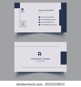 Modern business Card Template Design. Visiting Card Design, Creative Business Card Design.