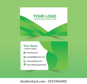 Modern business Card Template Design. Visiting Card Design, Creative Business Card Design.