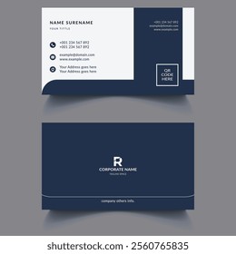 Modern business Card Template Design. Visiting Card Design, Creative Business Card Design.

