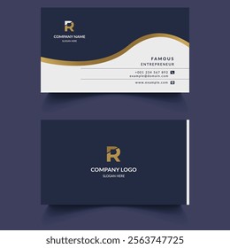 Modern business Card Template Design. Visiting Card Design, Creative Business Card Design, Clean professional business card template