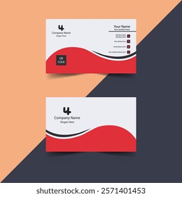 modern business card template design 