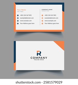 Modern business Card Template Design. Visiting Card Design, Creative Business Card Design.