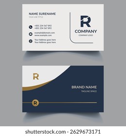 Modern business Card Template Design. Visiting Card Design, Creative Business Card Design.