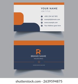 Modern business Card Template Design. Visiting Card Design, Creative Business Card Design.