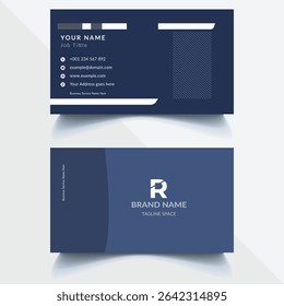 Modern business Card Template Design. Visiting Card Design, Creative Business Card Design.