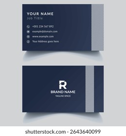 Modern business Card Template Design. Visiting Card Design, Creative Business Card Design.

