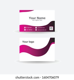 Modern business card template designs for business and personal use